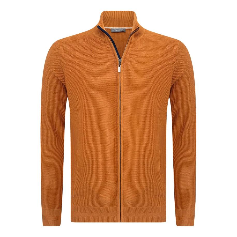 Jacey Quinn Jacey Quinn Gebreid vest karamel -