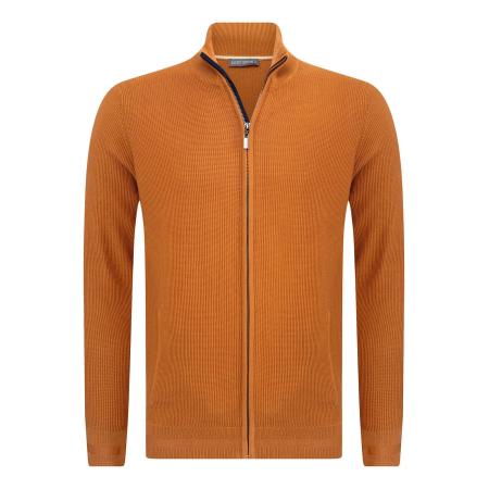 Jacey Quinn Jacey Quinn Gebreid vest karamel