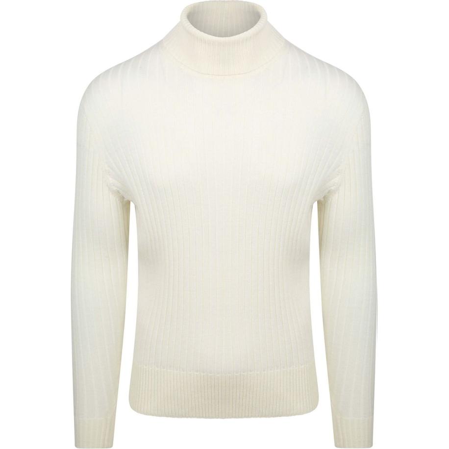 Suitable Coltrui Rib Merino Off White Wit