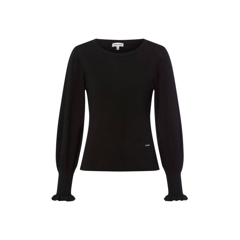 More & More MORE & MORE Trui zwart -