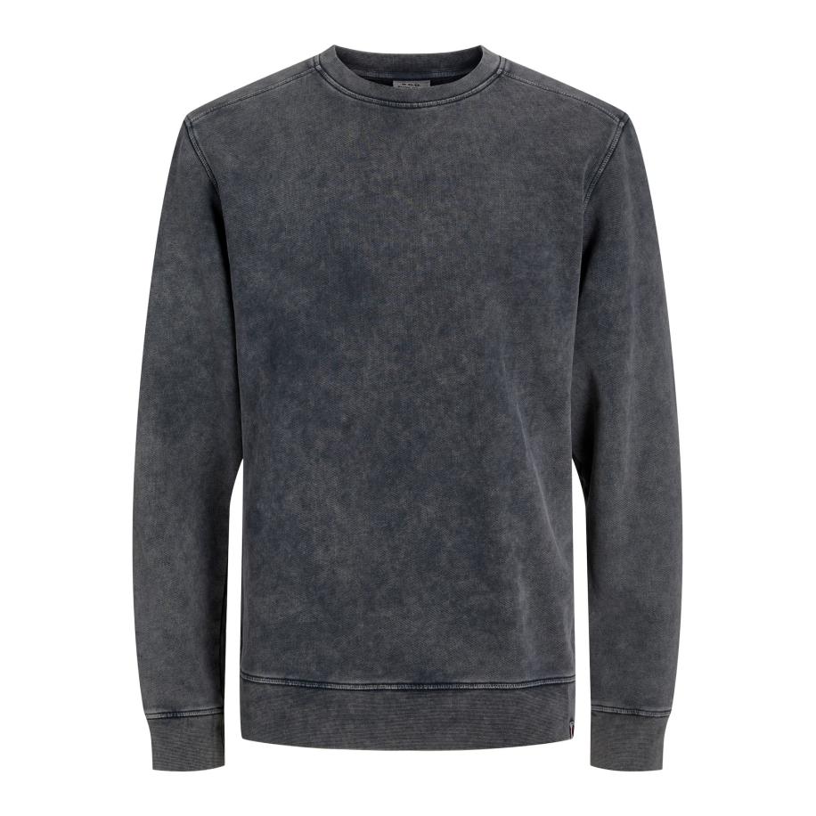 R.D.D. ROYAL DENIM DIVISION Sweatshirt zwart gemêleerd Zwart