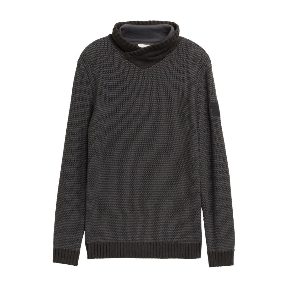 Tom Tailor TOM TAILOR Trui zwart gemêleerd -