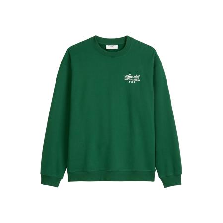 Marc O'Polo Marc OPolo DENIM Sweatshirt groen / wit