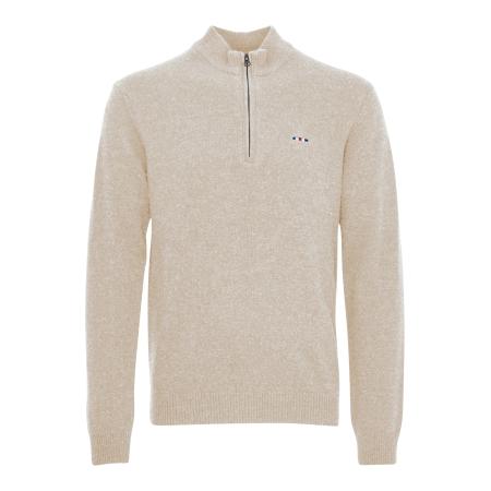 FQ1924 FQ1924 Trui Kylefq lichtbeige / beige gemêleerd