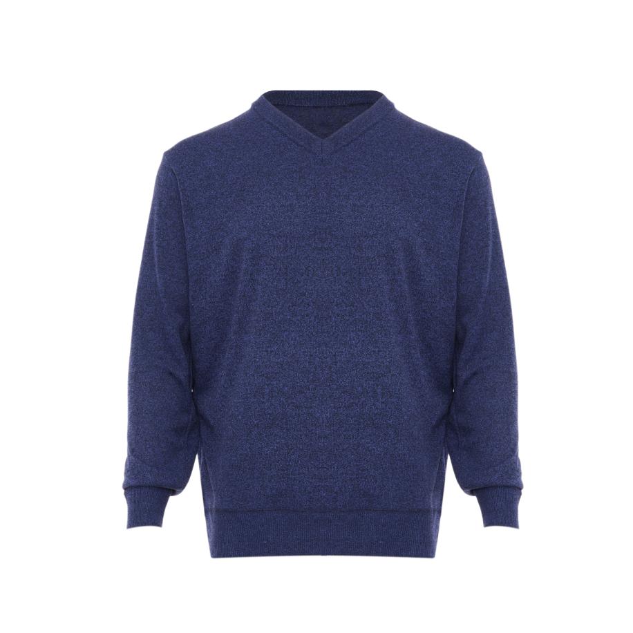 fernell fernell Trui blauw gemêleerd -