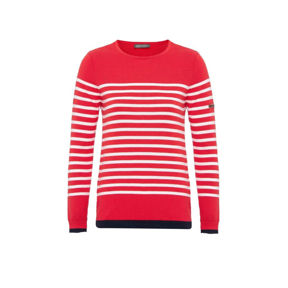 Jacey Quinn Jacey Quinn Trui marine / rood / wit -