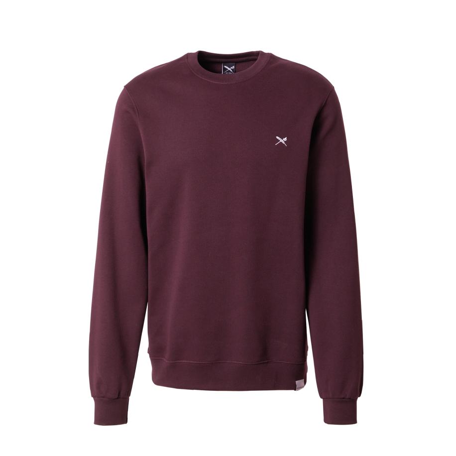 Iriedaily Sweatshirt Mini Flag 2 braam / wit Paars