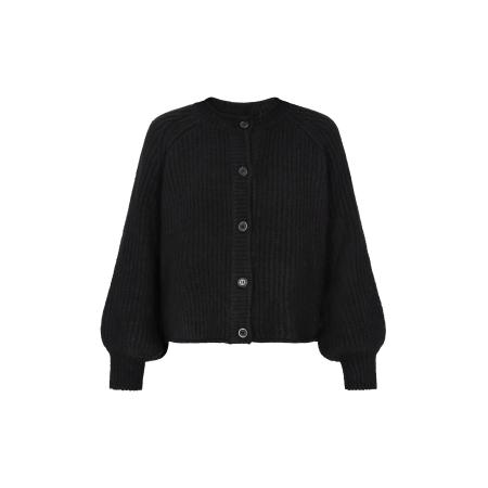 DreiMaster DreiMaster Vintage Gebreid vest zwart