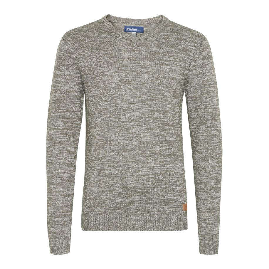 BLEND Trui Dansel grijs Grijs