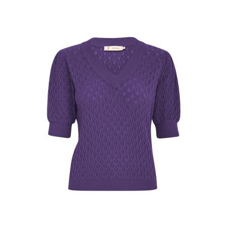 Peppercorn Peppercorn Trui Rosalia violetblauw