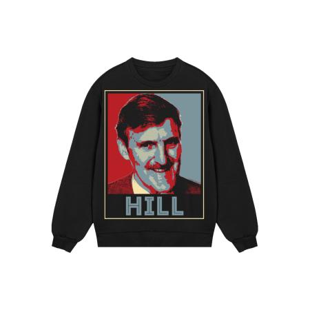 F4NT4STIC F4NT4STIC Sweatshirt TV Times Jimmy Hill Sports Presenter gemengde kleuren / zwart