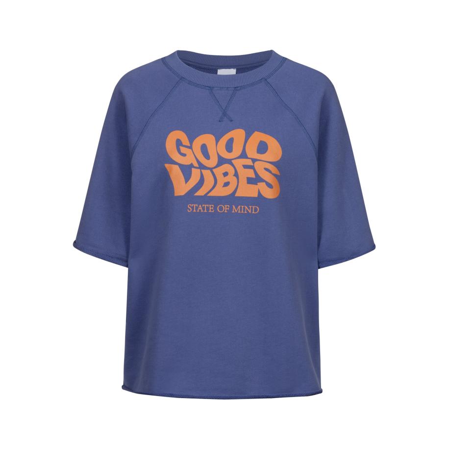 Mey Mey Sweatshirt Mellow donkerblauw / kreeft -