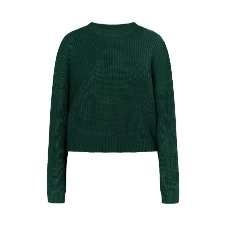 MYMO Trui Biany donkergroen