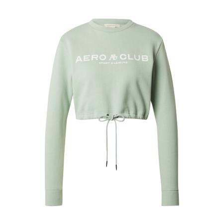 Aeropostale AÉROPOSTALE Sweatshirt pastelgroen / wit