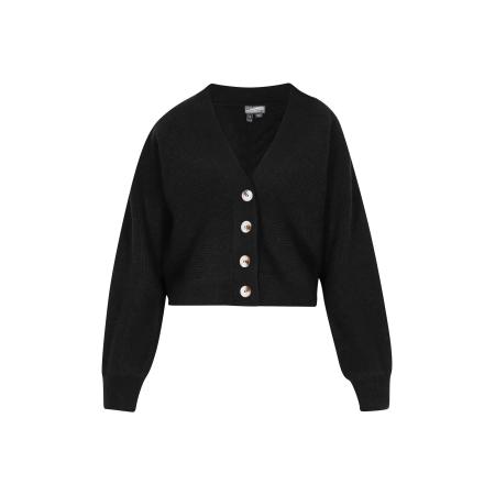 DreiMaster DreiMaster Vintage Gebreid vest zwart