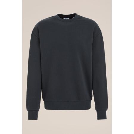 WE Fashion Heren Regular fit sweater - Regular fit - Marineblauw - Katoen - Maat: XS