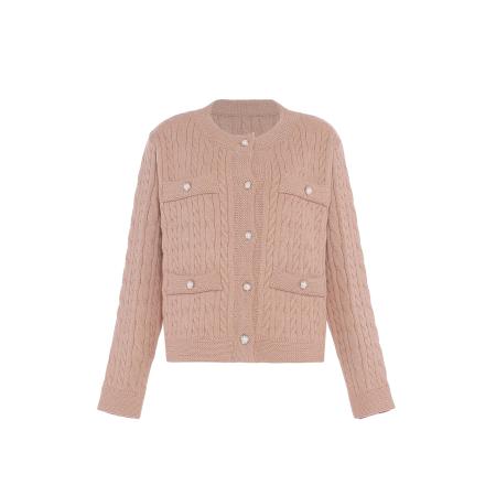 Faina faina Gebreid vest nude