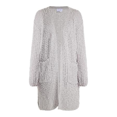 Usha usha WHITE LABEL Gebreid vest Lynnea rookgrijs