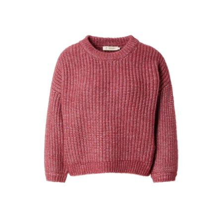 Peppercorn Trui Cori donkerrood / wit