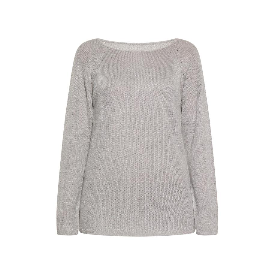 NAEMI NAEMI Trui grijs / zilver -