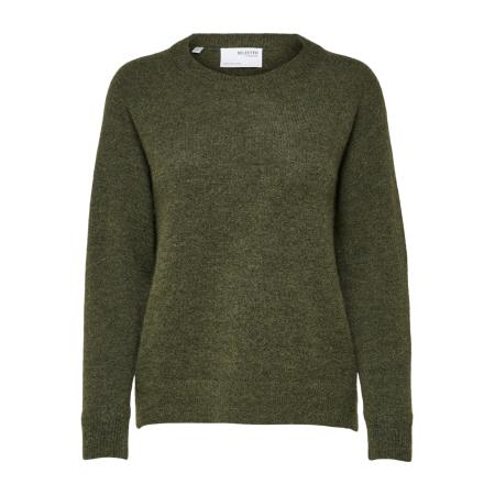 Selected SELECTED Trui FLULU donkergroen