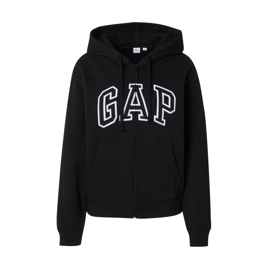 GAP GAP Sweatvest HERITAGE zwart / wit -