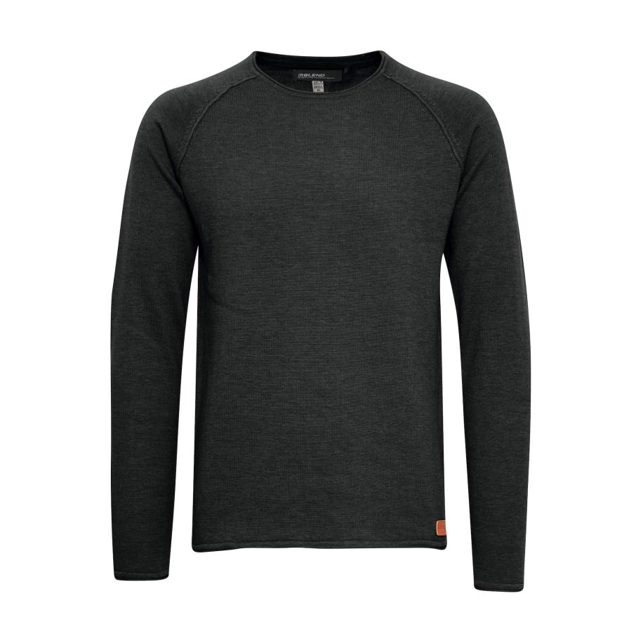 BLEND Trui John zwart Zwart