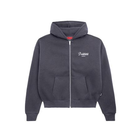 Prohibited Sweatvest donkergrijs / wit