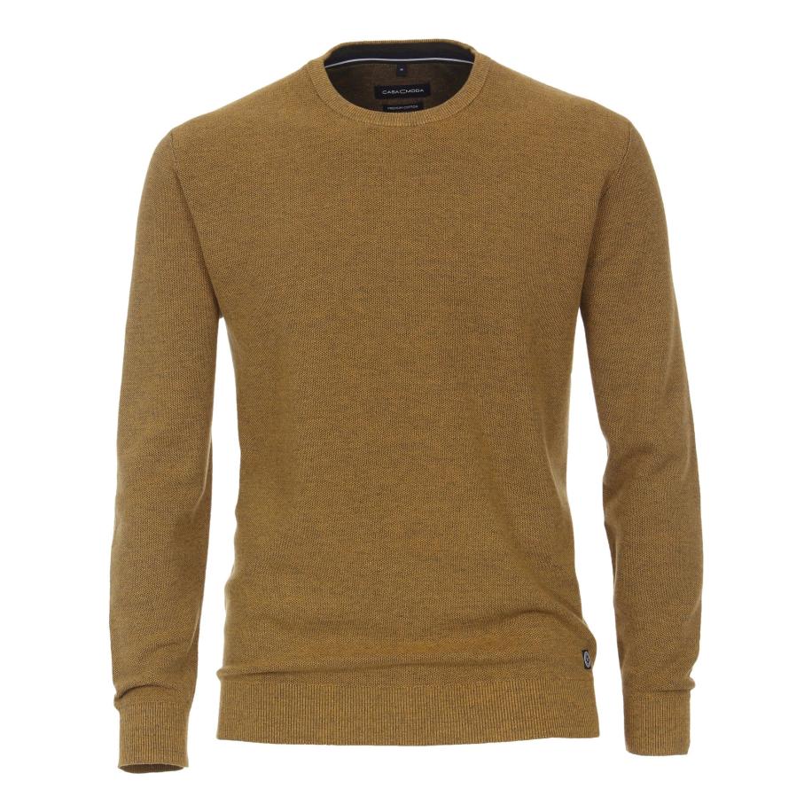 Casamoda CASAMODA Trui geel gemêleerd -