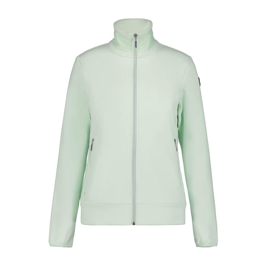 Luhta LUHTA Fleece jas Aarlahti pastelgroen -