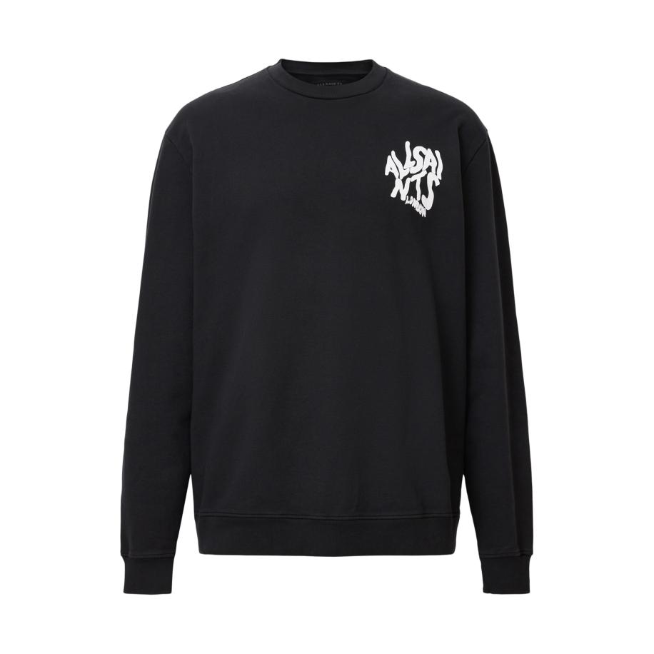 AllSaints AllSaints Sweatshirt zwart / wit -