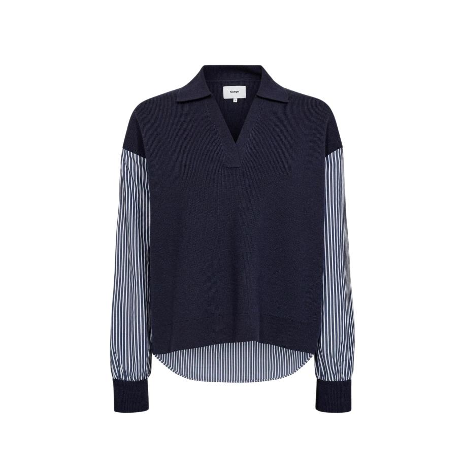 Nümph NÜMPH Trui MARSY blauw -