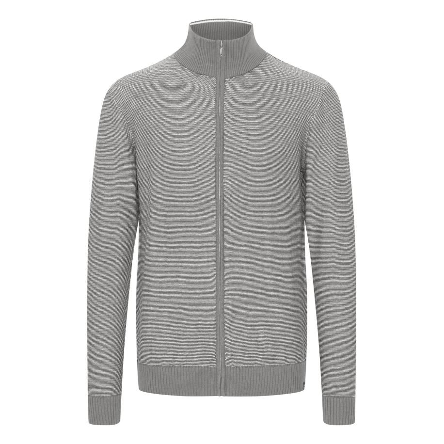 FQ1924 FQ1924 Gebreid vest Fqlewis lichtgrijs -