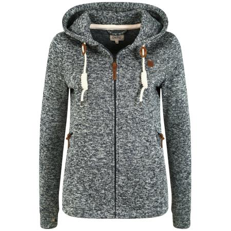 Oxmo Oxmo Fleece jas Thory bruin / grijs