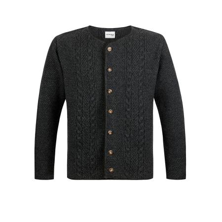 Stockerpoint STOCKERPOINT Gebreid vest Caselli antraciet