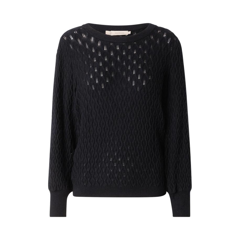 Peppercorn Trui Rosalia zwart Zwart