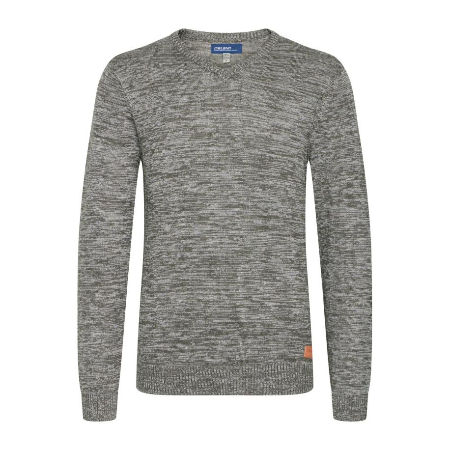 BLEND Trui Dansel grijs Grijs