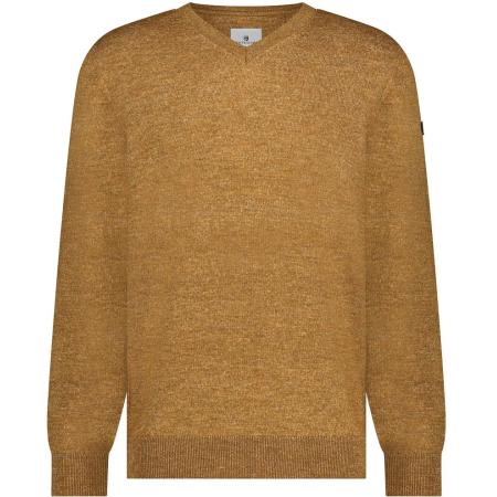 State Of Art Trui V-Hals Oranje Melange