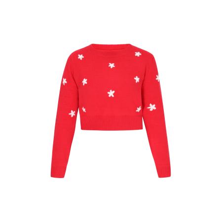 MYMO Trui rood / wit