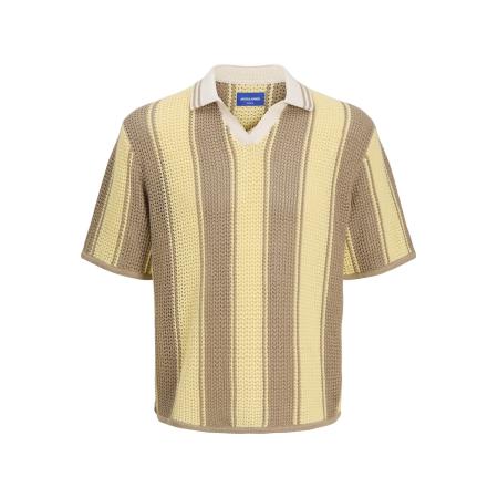 Jack & Jones JACK & JONES Trui chamois / aardetinten / wit