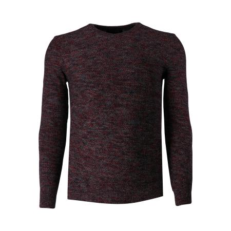 Marvelis Casual Trui V-hals rood, Melange