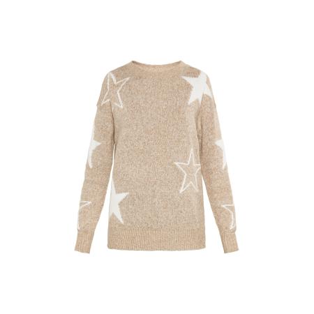 SANIKA SANIKA Trui Fashion Look beige gemêleerd / offwhite