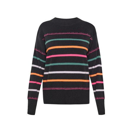 SANIKA SANIKA Trui groen / oranje / pink / zwart