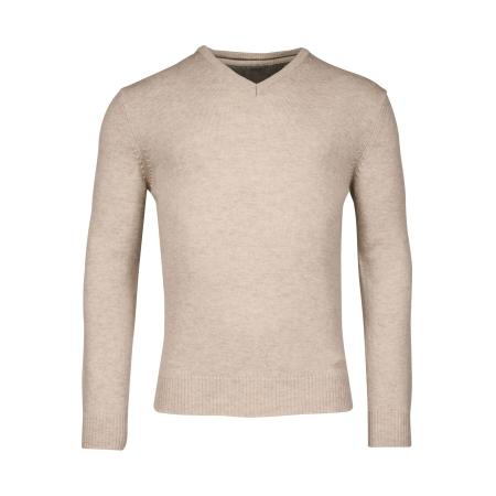 Baileys Trui V-halsecru, Effen