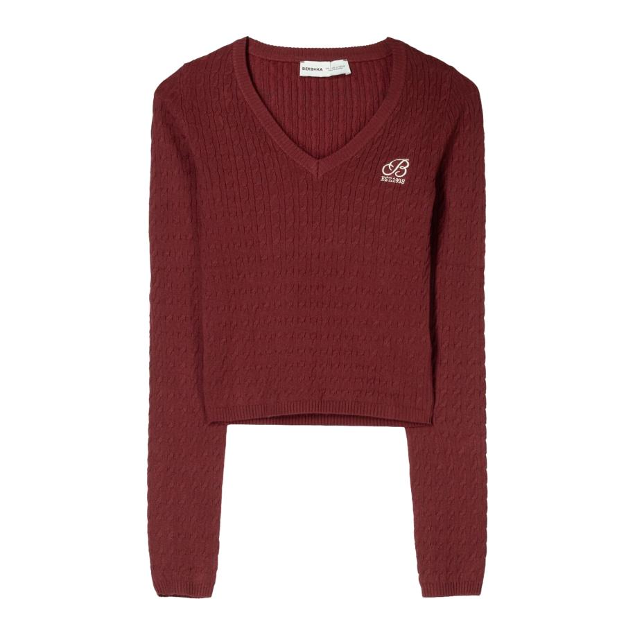 Bershka Bershka Trui bourgogne -