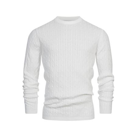 Kronstadt Kronstadt Trui Cable wit