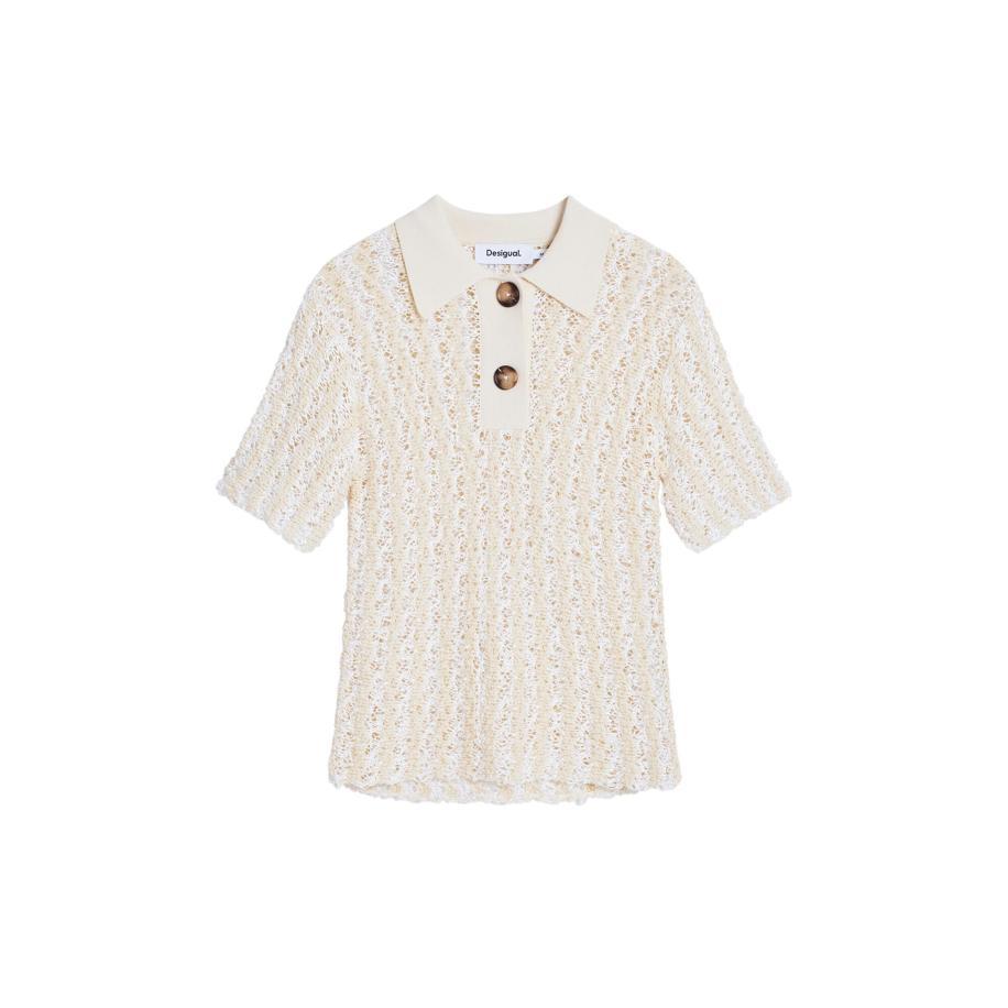 Desigual Desigual Trui ecru / wit -