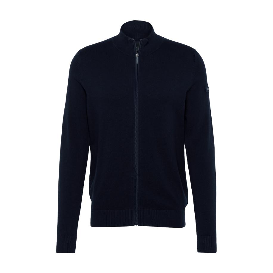 Bugatti bugatti Gebreid vest navy -