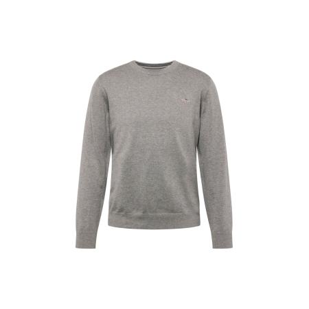 Gant GANT Trui Classic grijs gemêleerd