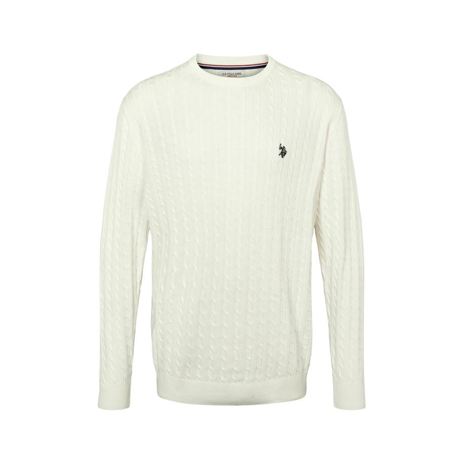 U.S. Polo Assn. U.S. POLO ASSN. Trui Mads zwart / wit -